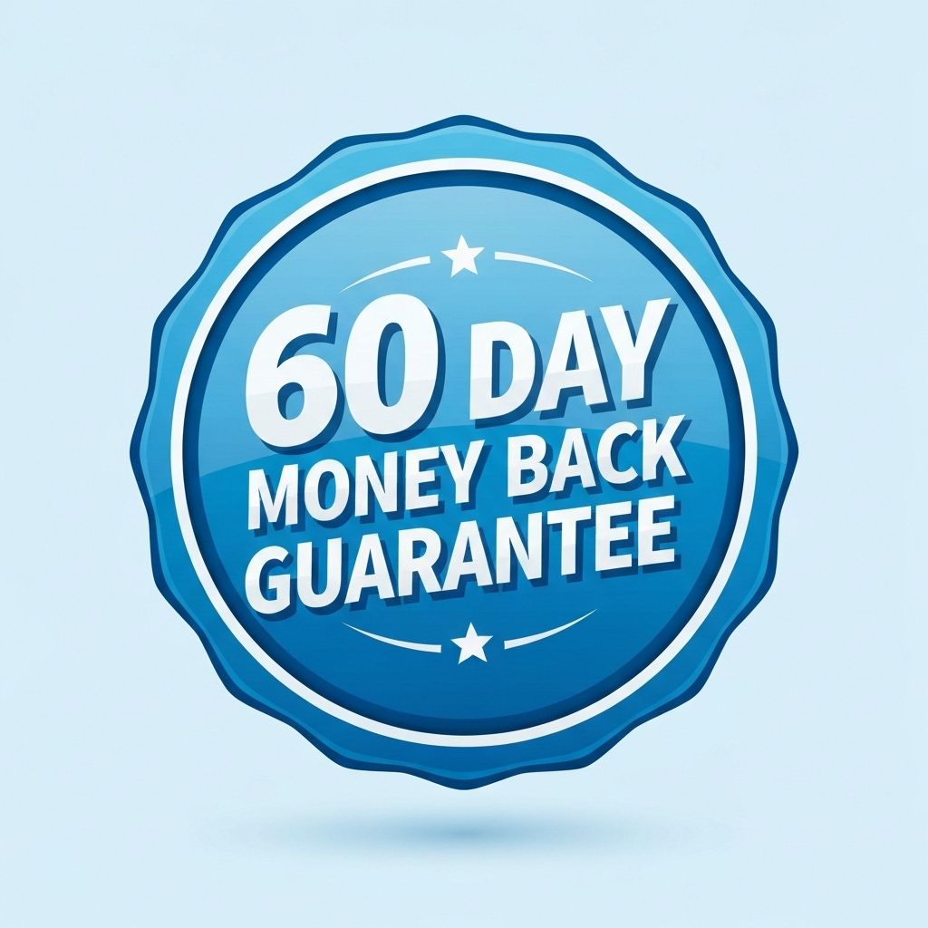 60-Day Money Back Guarantee